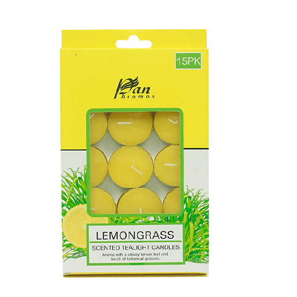 Buy Scented Tea Light Candles Lemon Grass Online